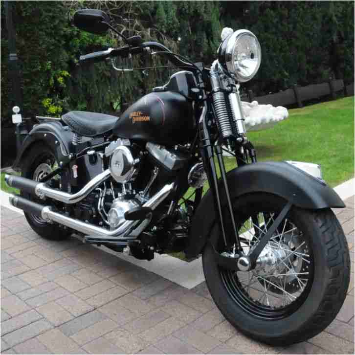 Old Style pur Harley Davidson FLSTSB Springer