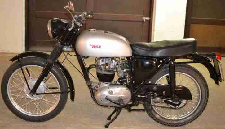 Oldtimer BSA B40 350ccm BJ 67 mit Brief