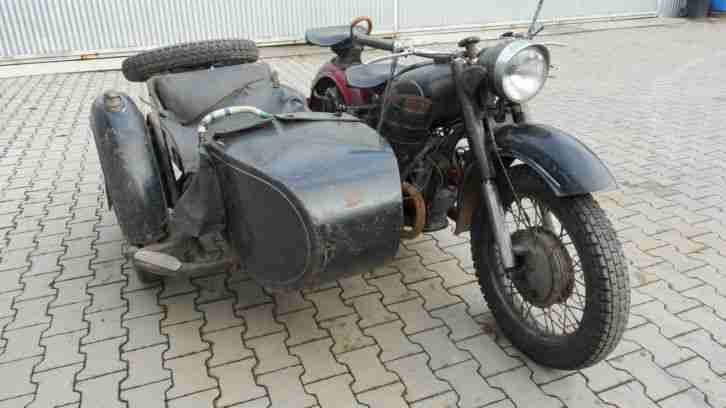 Oldtimer Dnepr 750 ccm Gespann Bj. 1967