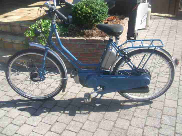 Oldtimer Fahrrad Hilfsmotor Italjet Tiffany