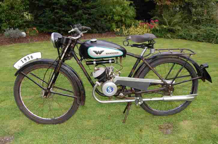 Oldtimer Fahrradhilfsmotor Motorfahrrad AS 11