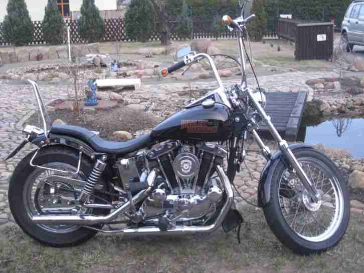 Oldtimer Harley Davidson XLH 1000 IRONHEAD