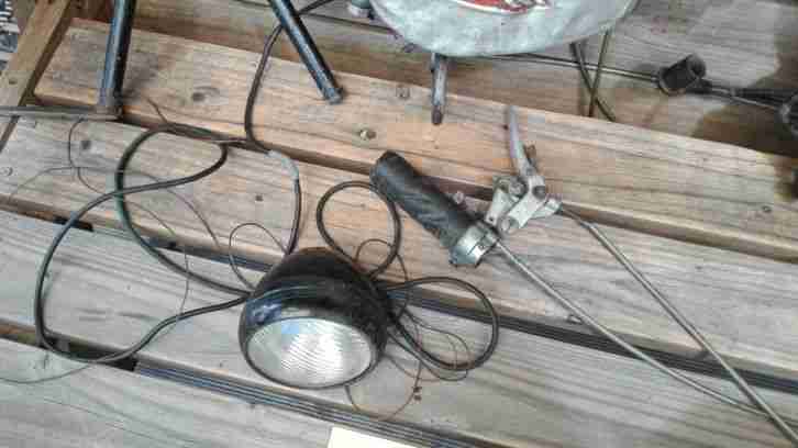 Oldtimer Mofa Victoria Vicky FM 38 L, mit Ersatzmotor