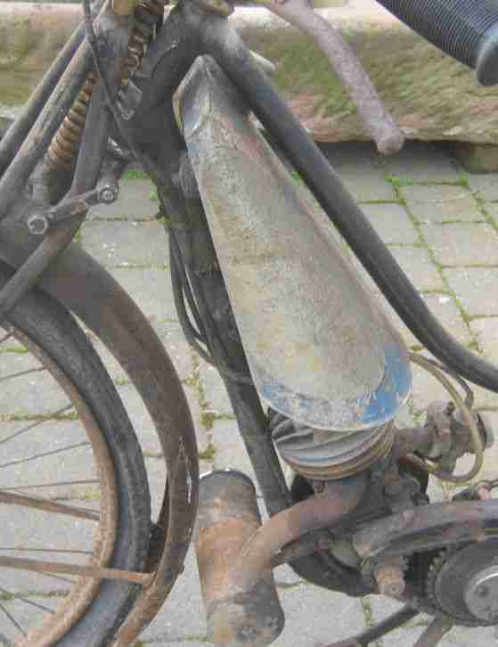 Oldtimer Monet Goyon BMA 98ccm Model M10 Bj.ca 1929 mit Kupplung