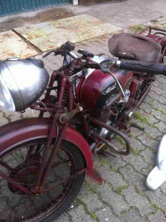 Oldtimer Monet Goyon R4 250ccm OHV Orginalzustand Motor läuft