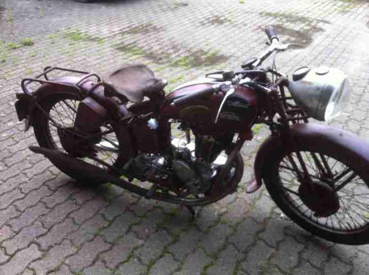 Oldtimer Monet Goyon R4 250ccm OHV Orginalzustand Motor läuft