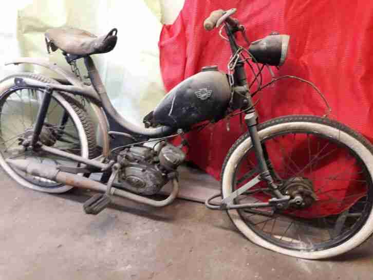 Oldtimer Moped Rixe