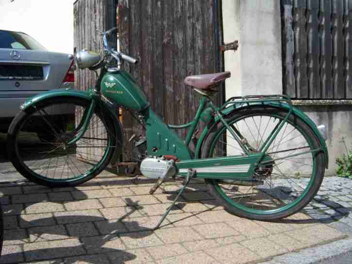 Oldtimer Moped Wanderer Top Original Zustand