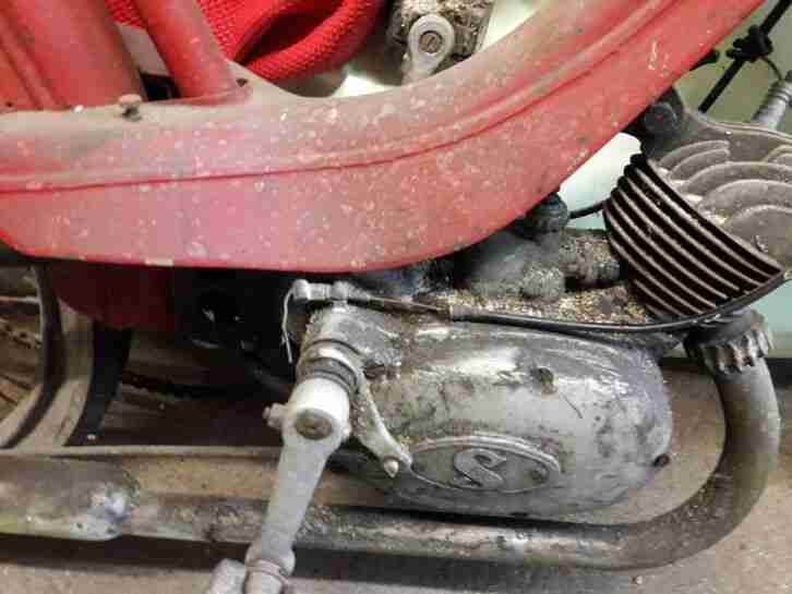 Oldtimer Moped mit Sachsmotor