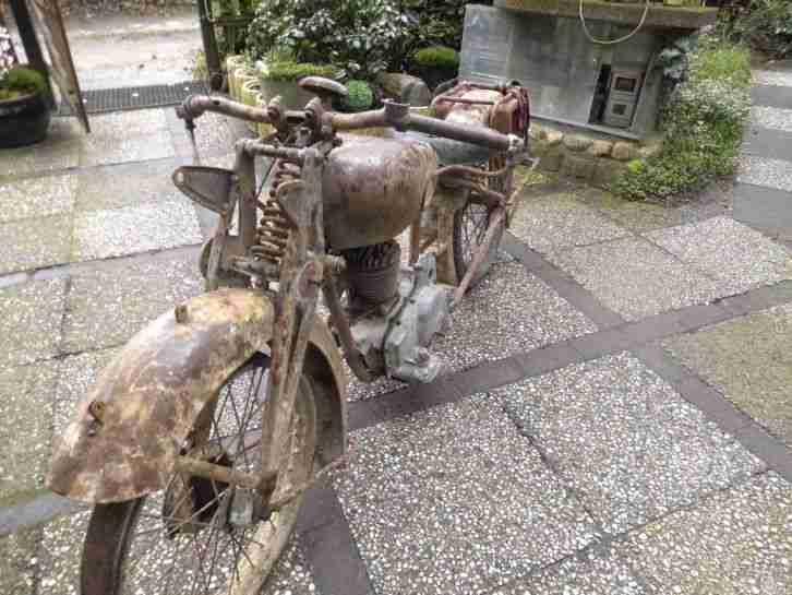 Oldtimer Motobecane 250 ccm SV Bj. ca 1930