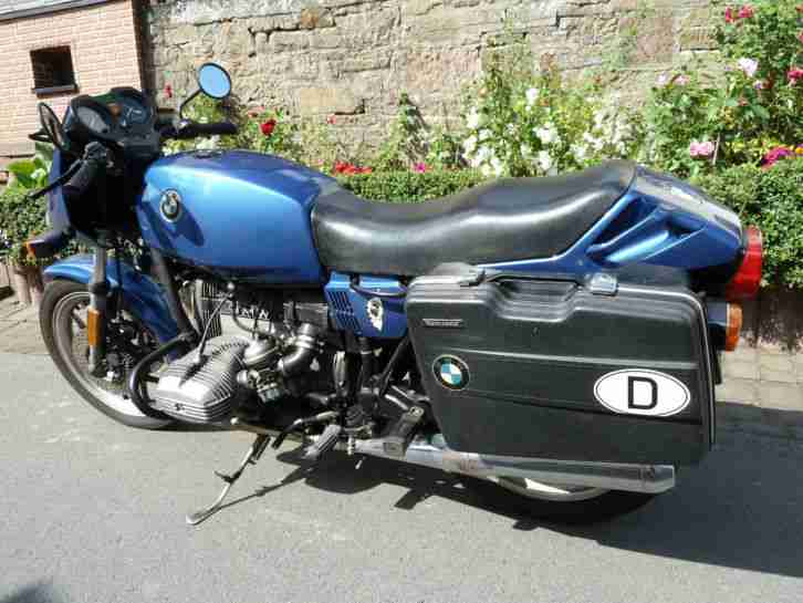 Oldtimer Motorrad BMW R 65 LS Boxer unfallfrei Bj. 1982 mit Brief + Koffern