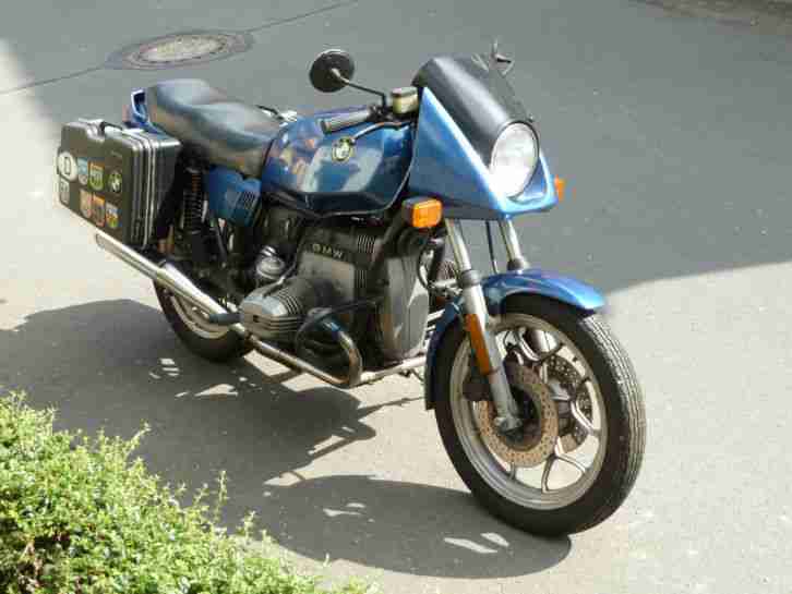 Oldtimer Motorrad BMW R 65 LS Boxer unfallfrei Bj. 1982 mit Brief + Koffern