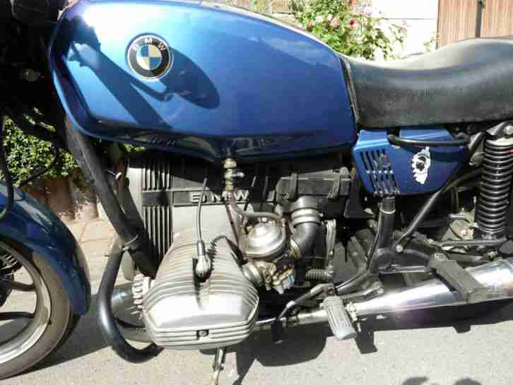 Oldtimer Motorrad BMW R 65 LS Boxer unfallfrei Bj. 1982 mit Brief + Koffern