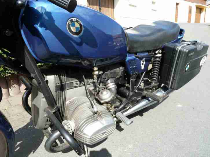 Oldtimer Motorrad BMW R 65 LS Boxer unfallfrei Bj. 1982 mit Brief + Koffern