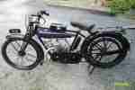 Oldtimer Motorrad Baujahr ca. 1914