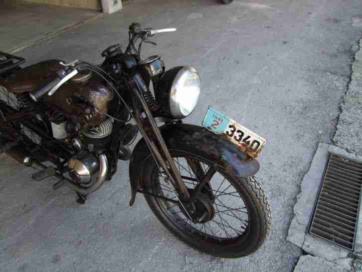 Oldtimer Motorrad DKW 250 Sport B.j. 1937