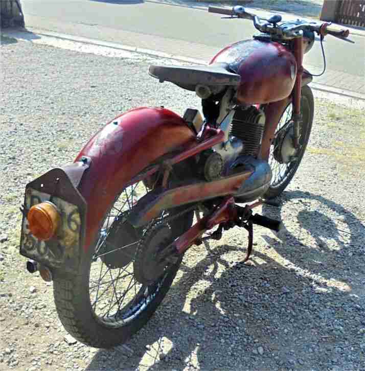 Oldtimer Motorrad DKW RT 175 Bj.1954 original Verhandlungssache