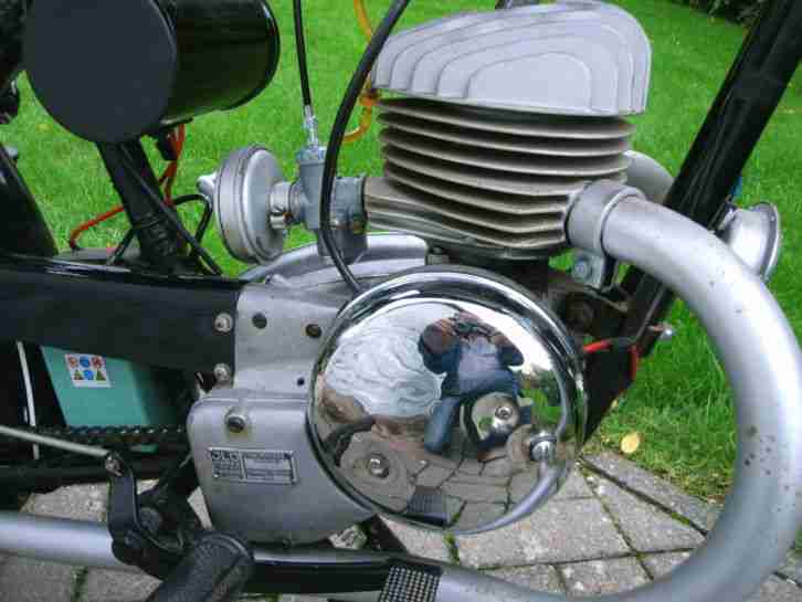 Oldtimer Motorrad Dürkopp M125, Bj. 1950