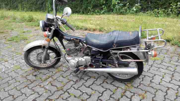 Oldtimer Motorrad Honda Type CM185T zum Restaurieren