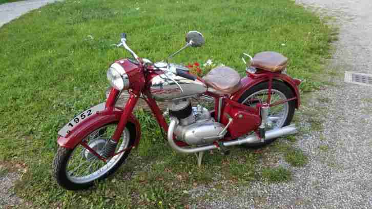 Oldtimer Motorrad Jawa 250 Perak Typ11 Bj.