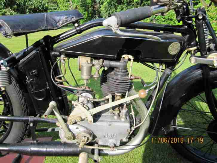 Oldtimer-Motorrad NSU-200cm³-Baujahr 1929