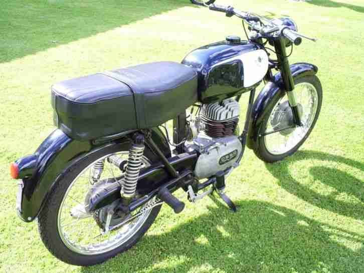 Oldtimer Motorrad OSSA 160 seltener Klassiker sehr guter Zustand alt selten