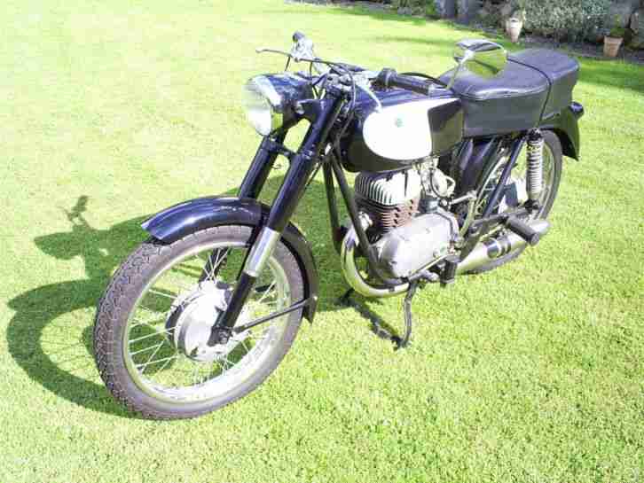 Oldtimer Motorrad Ossa 158ccm alt selten