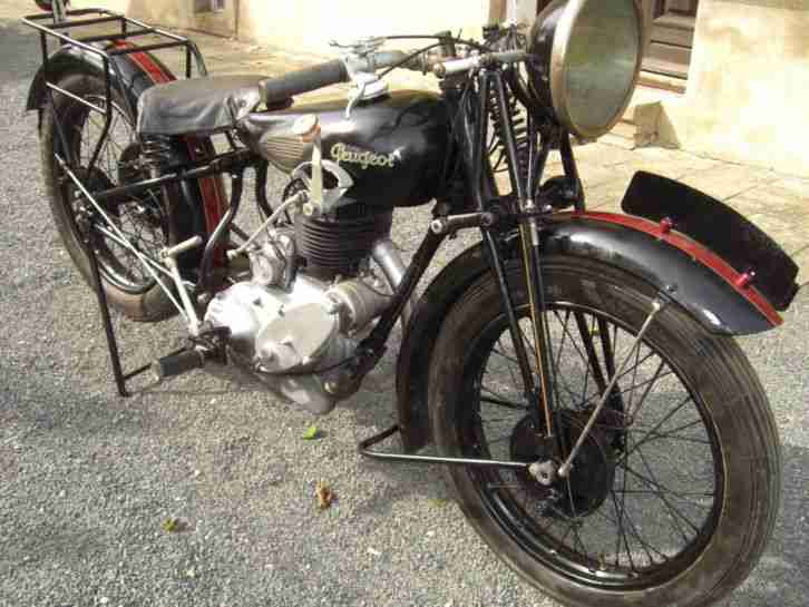Oldtimer Motorrad Peugeot