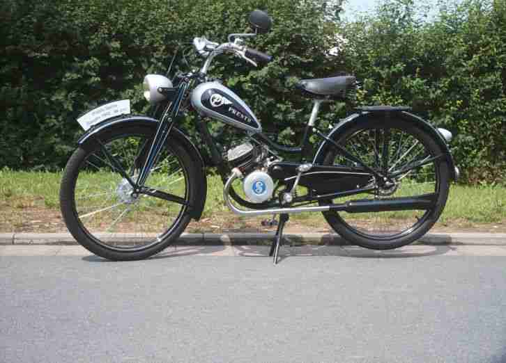 Oldtimer Motorrad Presto Damenmodell