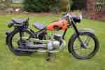 Oldtimer Motorrad TORNAX K 125 von 1950