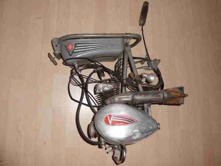 Oldtimer Motorrad Victoria FM 38 L Hilfsmotor