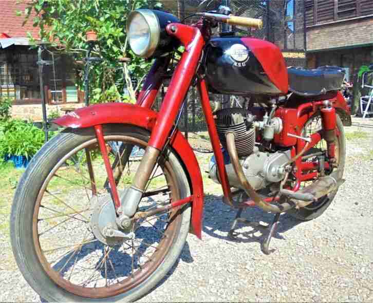 Oldtimer Motorrad italiaenische BM NSU 175 Viertakt original Verhandlungssache