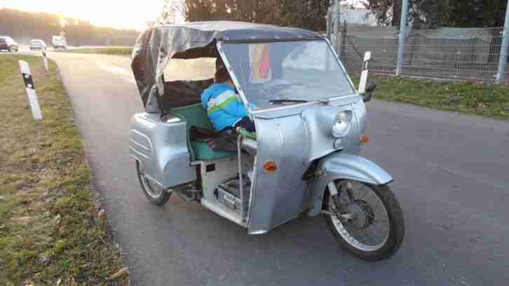 Oldtimer Simson DUO 3 Louis Krause restauriert