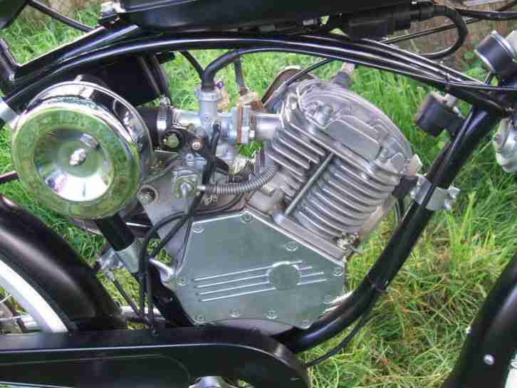Oldtimer USA Fahrrad mit Hilfsmotor Whizzer