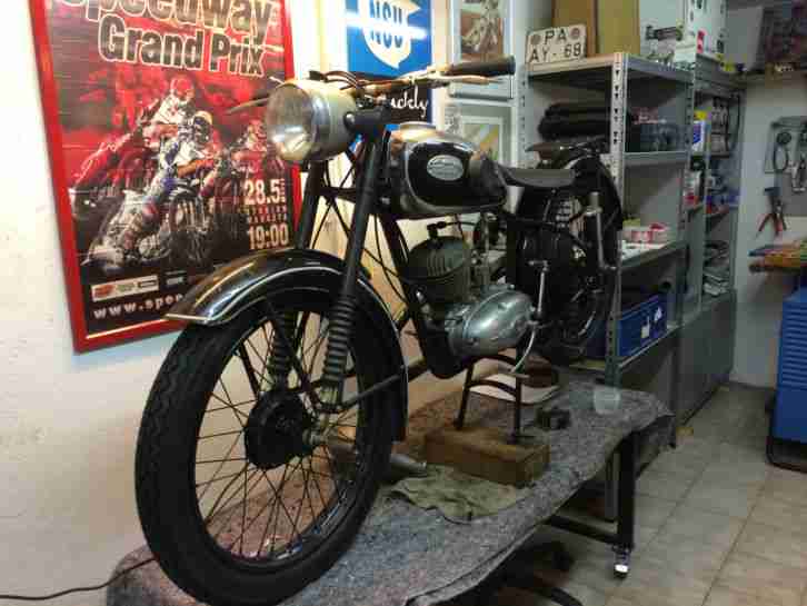 Oldtimermotorrad EXPRESS RADEX 150ccm