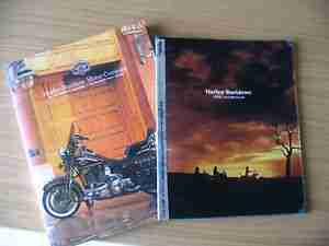 Orginal Harley Davidson Bücher Prospekte Katalog 1998 in Englisch
