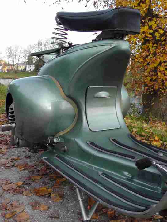 Orig. Vespa Hoffmann - 1954 - mit TÜV! Faro Basso Lampe unten V98 SS90 Bacchetta