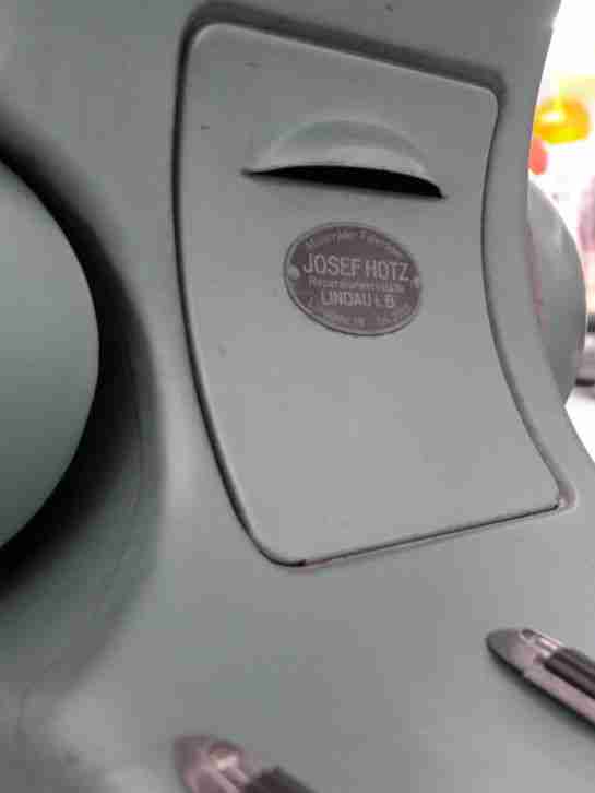 Orig. Vespa Hoffmann HA --1950-- Bacchetta Faro Basso Lampe unten + Ultra Rare +