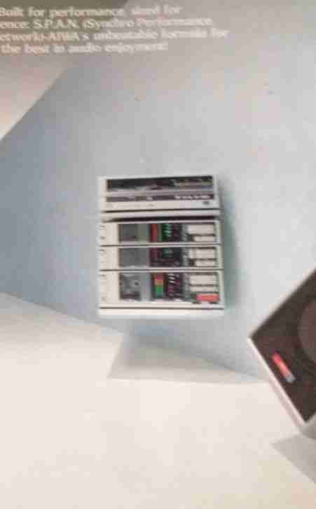 Original Anleitung Aiwa LX 100 Plattenspieler + Orig.Prospekt
