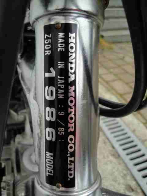 Original Honda Monkey, Z 50 R Chrom Edition Christmas