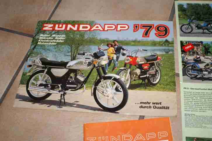 Original KS 50 TT BDA+Original Prospekte 1979 Top!!!!