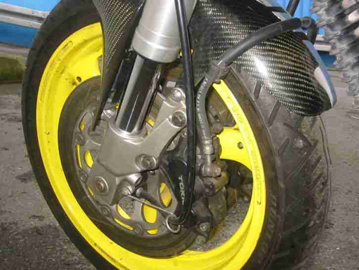 Original PSS / Rau Suzuki GSXR1100 , Spezialfahrwerk Rarität 36000km EZ.1996