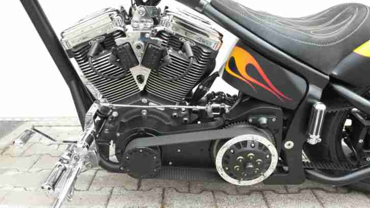 Original Pornstyle 69 Custombike House of Thunder Ez.08.2012 1947 km! Highnecker