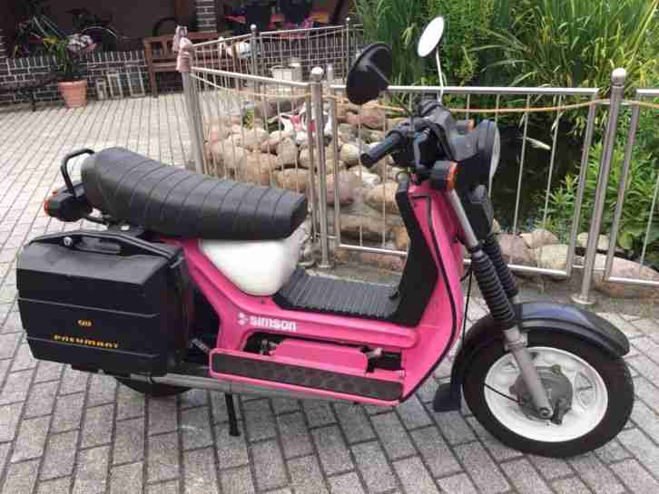 Original Simson Roller SR50 /1 Bj.1989 4 Gang 1.Hd Papiere 60km/h Fast Werksneu