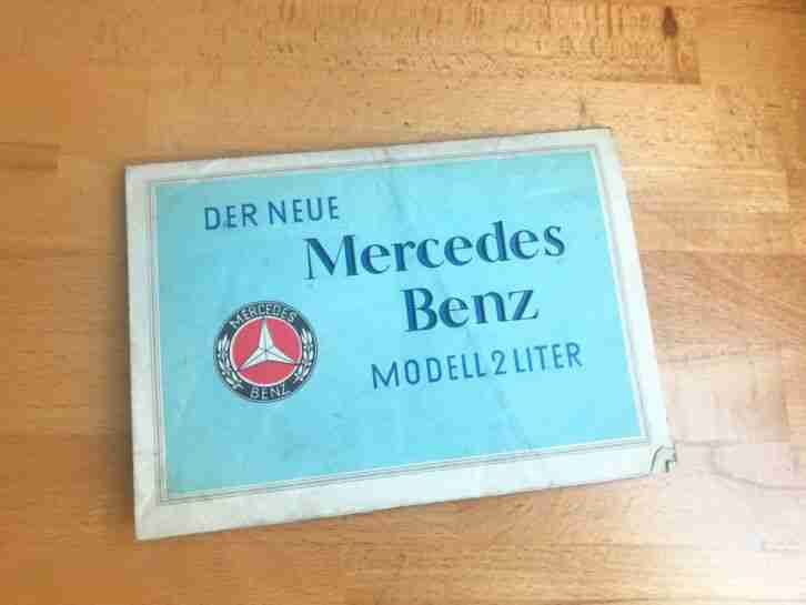 Original Werbung Katalog MERCEDES BENZ (8 38