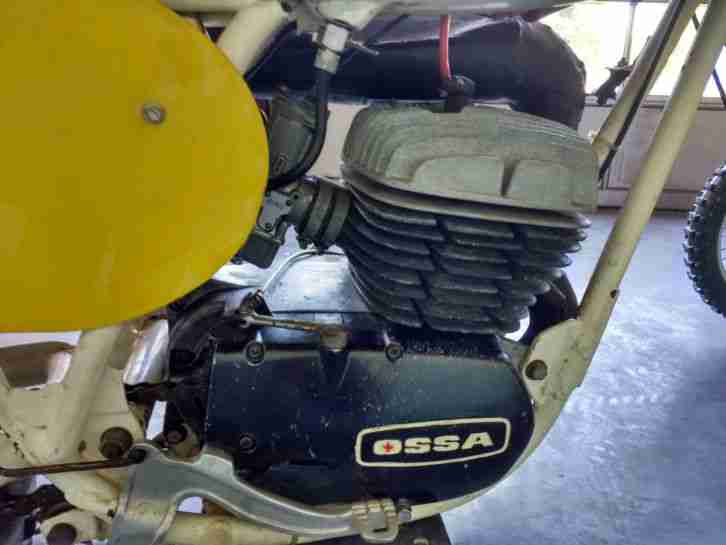 Ossa Phantom 250 Twinshock vintage AHRMA Classic motocross