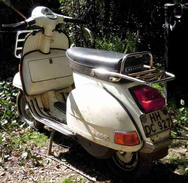 P80X VESPA, PIAGGIO, Bj. 82, 1. HAND, NUR km 8611 ,AUFBAUPROJEKT, NOCH ANGMELDET