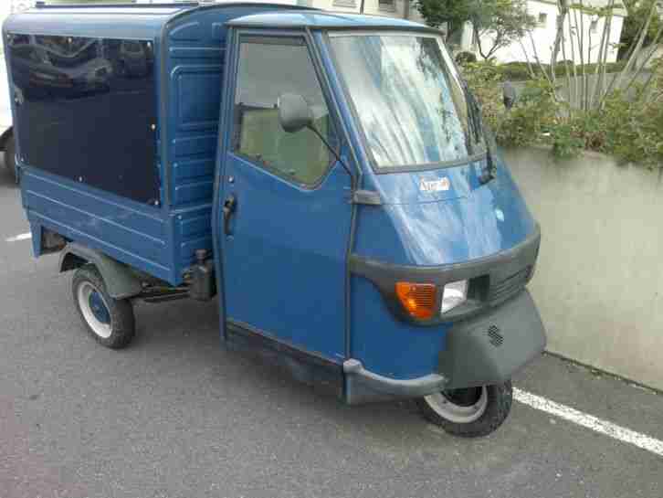 PIAGGIO APE 50 EZ2005 6.500 km Werbeträger Firmenwerbung Kleintransporter Mofa