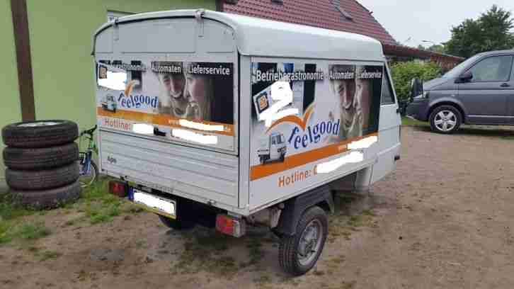 PIAGGIO APE TM KASTEN EZ 2009 TÜV 06/2017