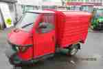 Ape 50 Kastenwagen Dreirad Farbe Rot